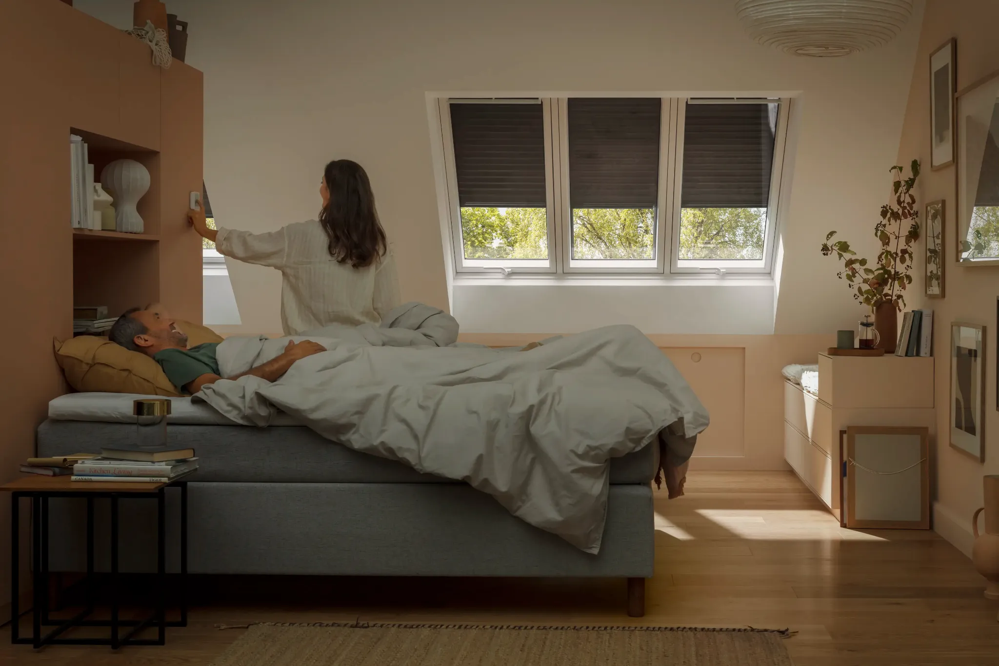 Volets VELUX® sur fenêtres de toit